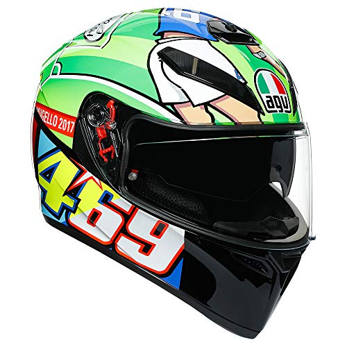 AGV K-3 SV Bollo 46 フルフェイスヘルメット Mサイズ 希少 AGV ＼全品15%+1500円☆5/10（日）限定／ レプリカモデルAGV K-3 SV